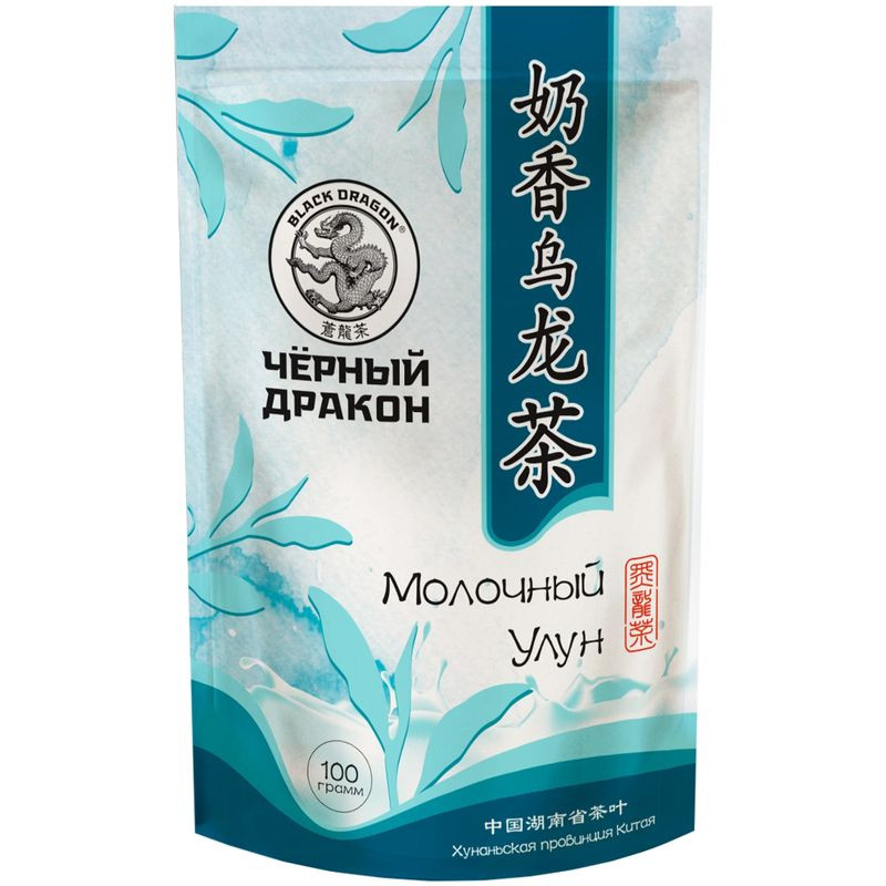 Изображение товара Черный Dragon Молочный улун зеленый чай 100г аромат молока