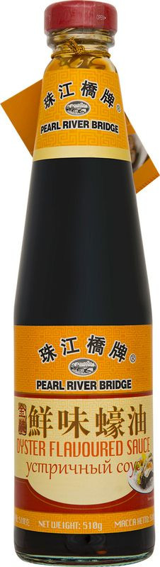 Изображение товара Соус устричный Pearl River Bridge 510 мл натуральный сладкий соус для блюд