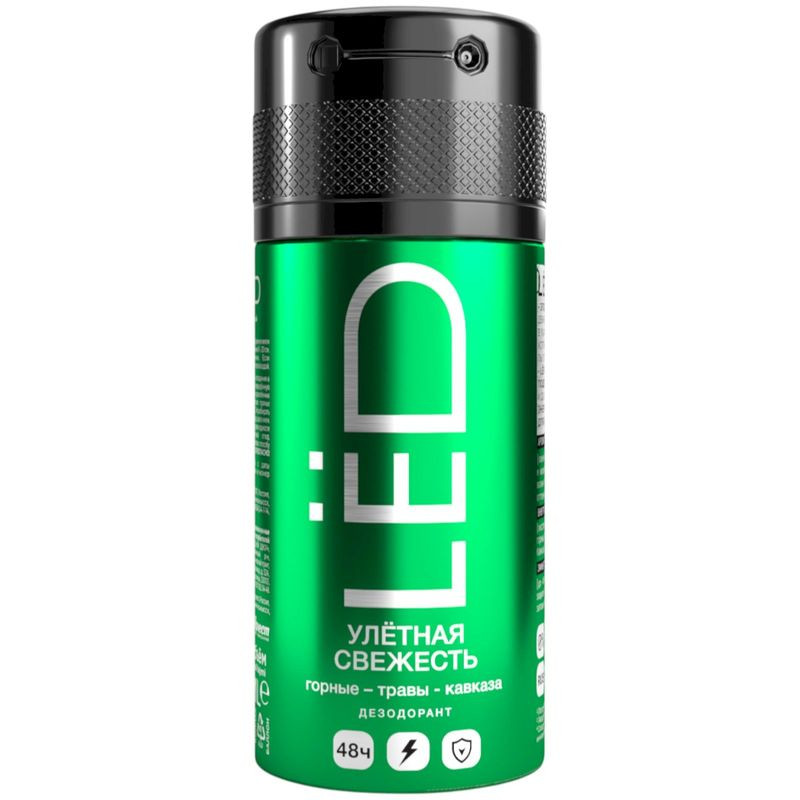 Изображение товара Дезодорант Lёd Улётная свежесть 150 мл антиперспирант для защиты свежести и ухода за кожей