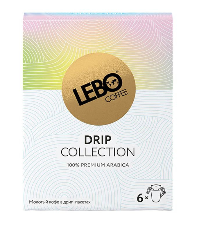 Изображение товара Кофе Lebo Drip Collection молотый в дрип-пакетах 63 г Россия