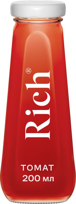 Изображение товара Томатный сок Rich с солью 200 мл натуральный без сахара