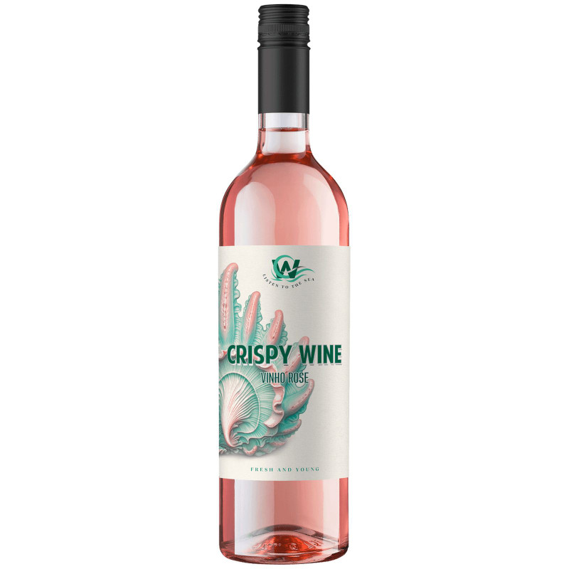 Изображение товара Вино Crispy Wine Vinho Rose белое полусухое 10.5%, 750мл Россия