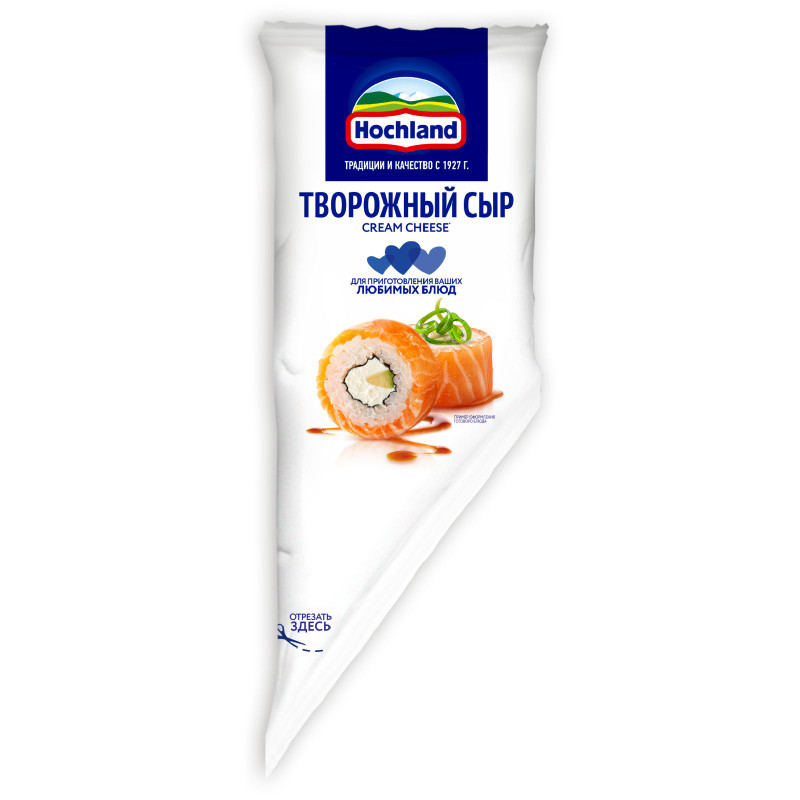 Изображение товара Сыр творожный Hochland Для кулинарии для горячих и холодных блюд, 500г