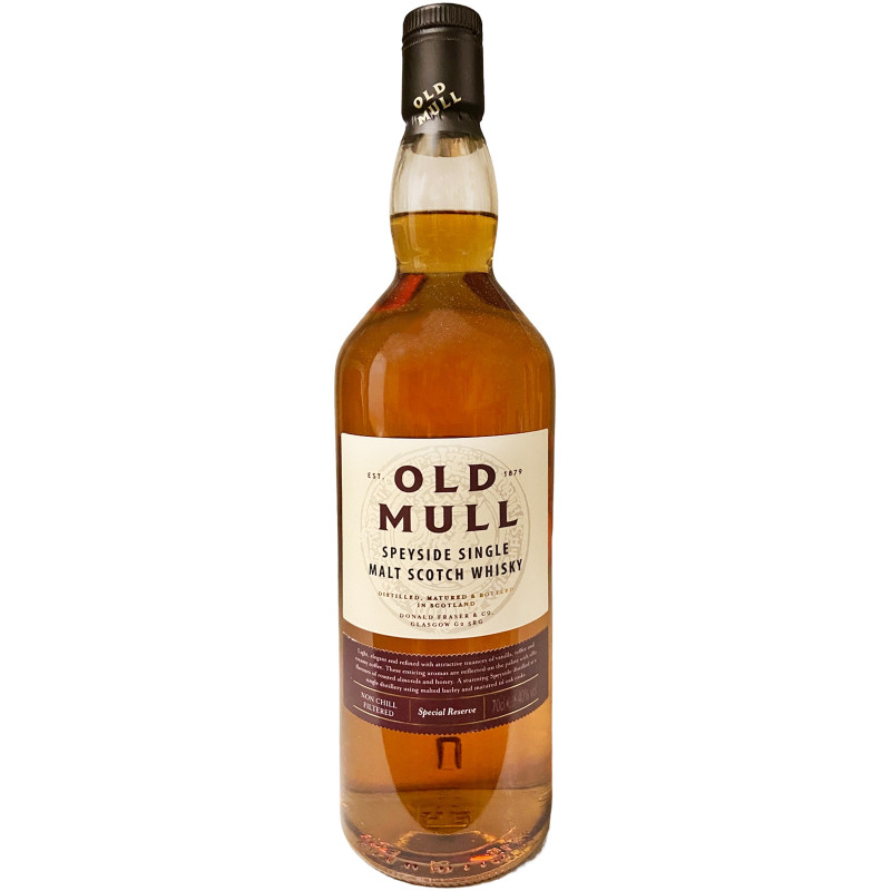 Изображение товара Шотландский односолодовый виски Old Mull Speyside 700 мл 40% в подарочной упаковке