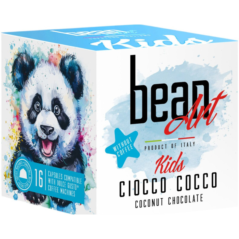 Изображение товара Кофе в капсулах Bean Art Ciocco Cocco с какао со вкусом кокоса, 208г