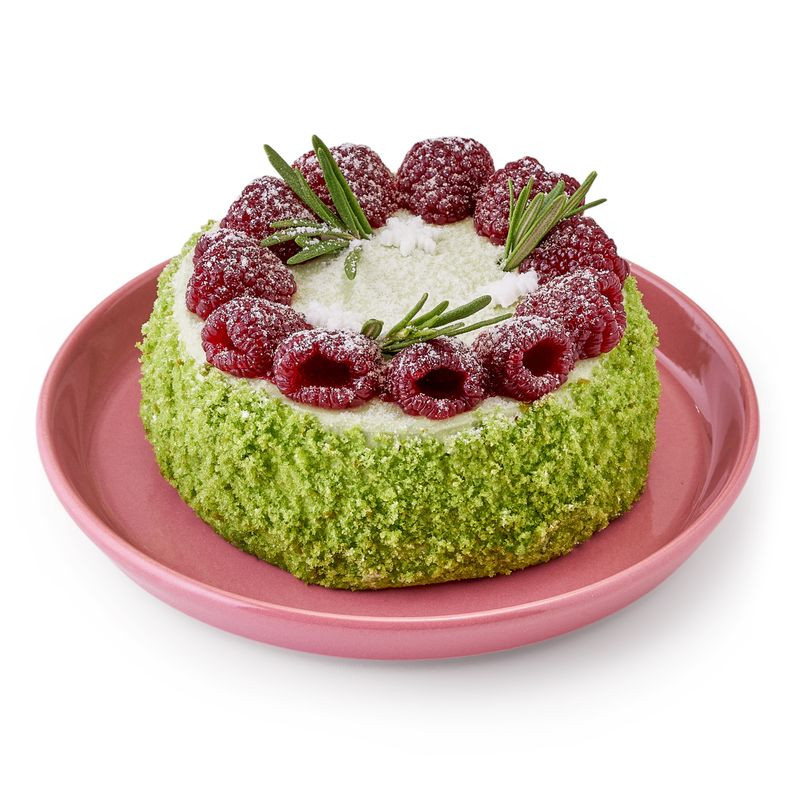 Изображение товара Бенто-торт Mon Realle Фисташковый с малиной 350 г