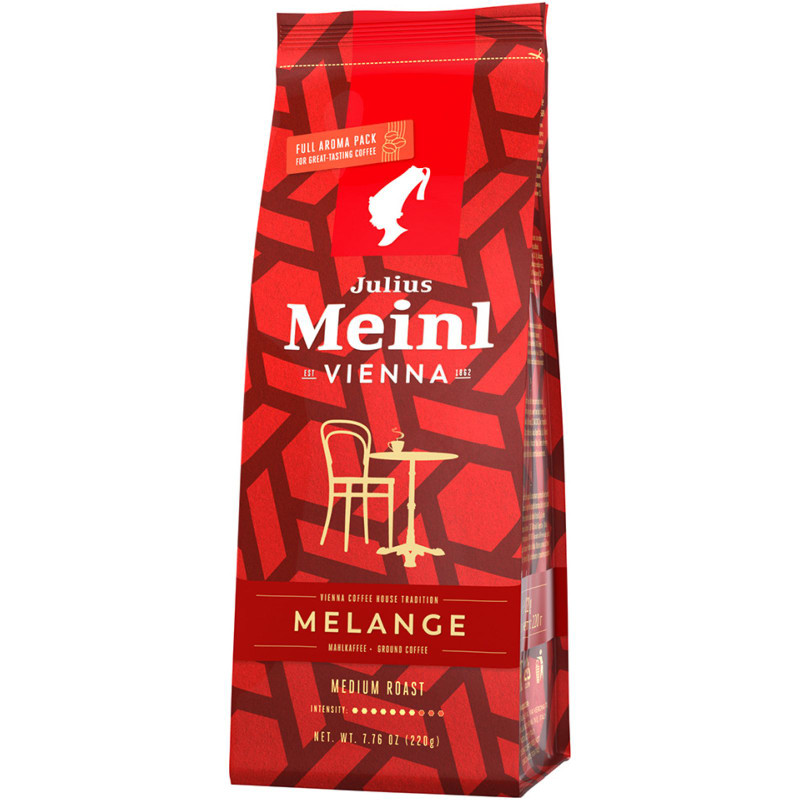 Изображение товара Кофе Julius Meinl Меланж Венская Коллекция натуральный жареный молотый 220г