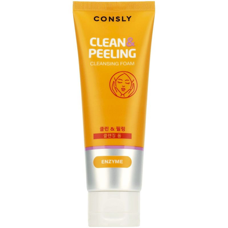 Изображение товара Пенка для лица Consly Clean & Peeling энзимная с папаином 120мл для всех типов кожи