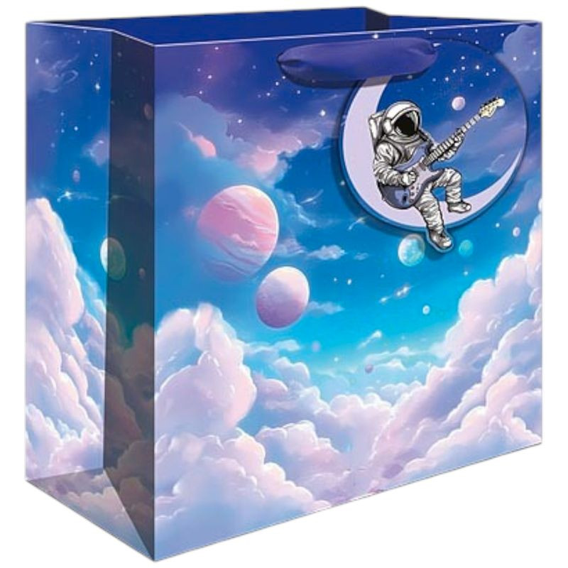 Изображение товара Подарочный делюкс пакет Арт и Дизайн 300х300х140 мм ассортимент