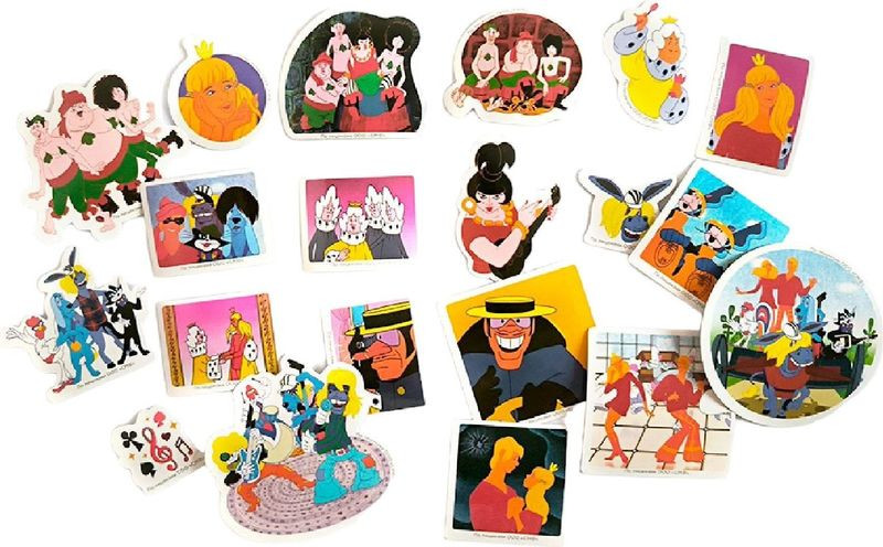 Изображение товара Набор из 20 стикеров Союзмультфильм для украшения тетрадей и гаджетов