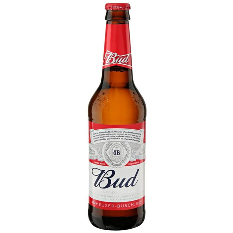 Изображение товара Пиво Bud светлое пастеризованное 5% 440мл - освежающий вкус