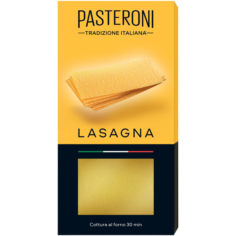 Изображение товара Макароны Pasteroni Лазанья Классическая, 250г