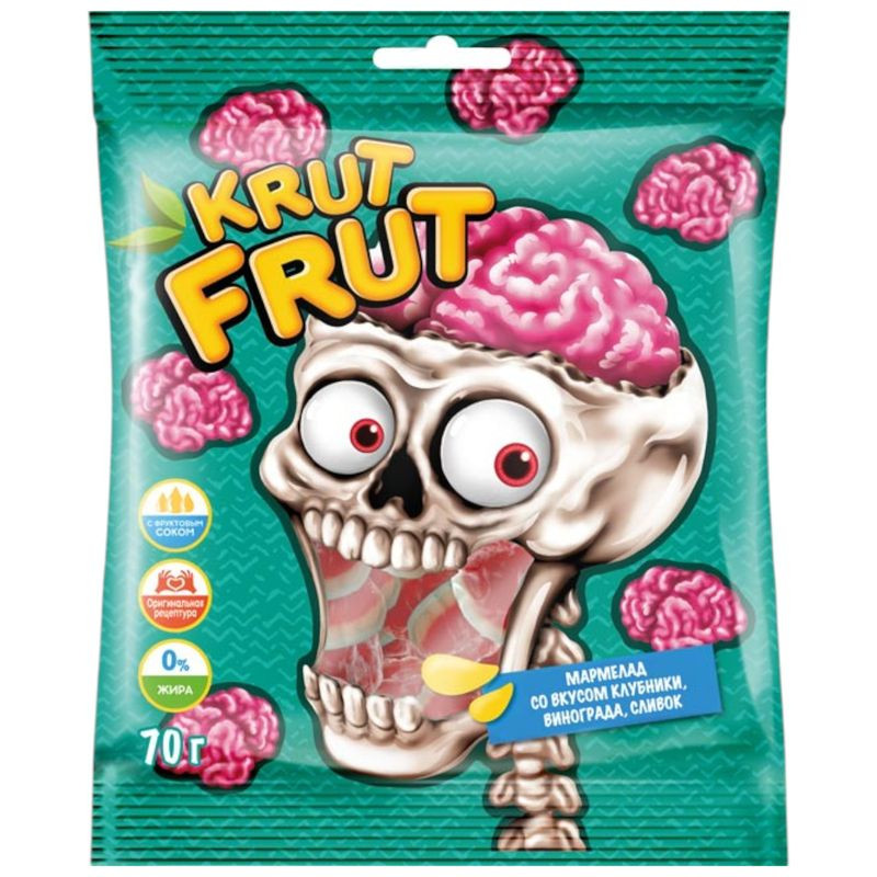 Изображение товара Мармелад Krut Frut Мозг жевательный, 70г