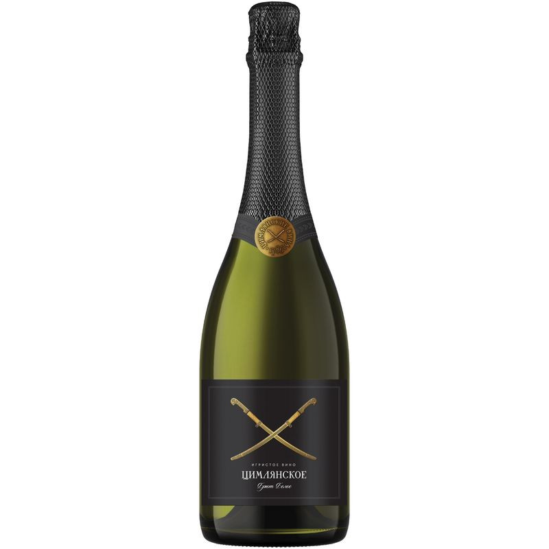 Изображение товара Вино игристое Цимлянское белое брют 13.5% 750 мл