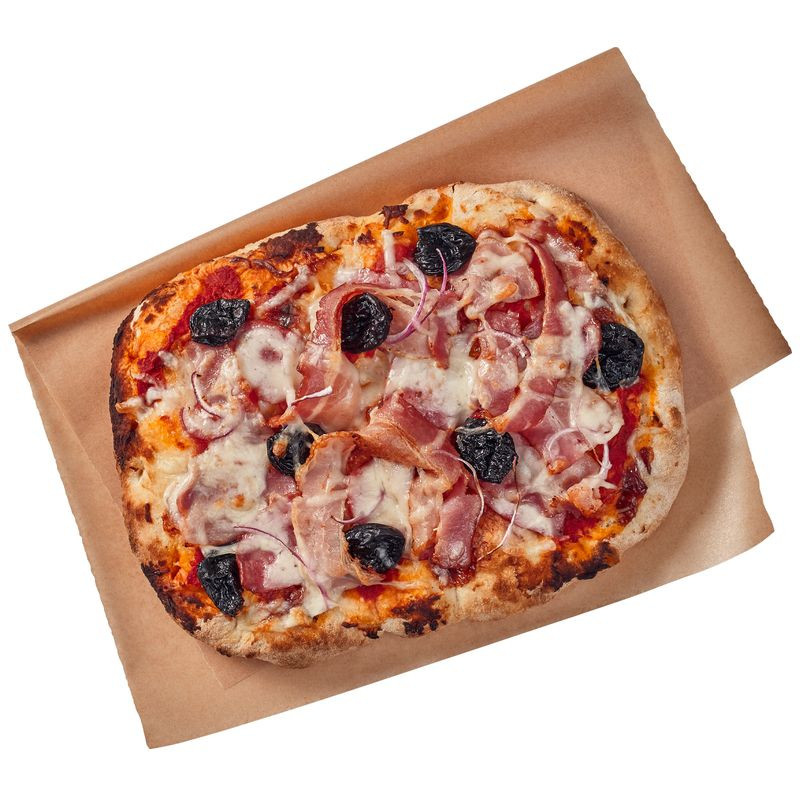 Изображение товара Пицца Баварская римская 300г Пекарня Перекрёсток вкусная и сытная