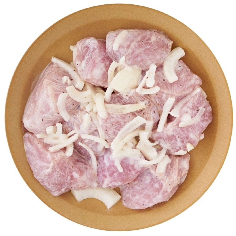 Изображение товара Шашлычок из индейки Нежность, филе, охлажденное, 1 день хранения, 593.99 рублей