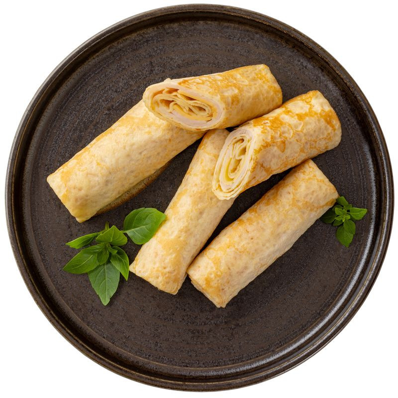 Изображение товара Блинчики с ветчиной и сыром Перекрёсток Select 400г