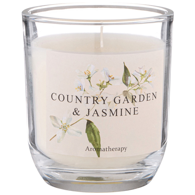 Изображение товара Свеча Lefard Country Garden&Jasmine ароматизированная в стакане, 7.5х8.5см