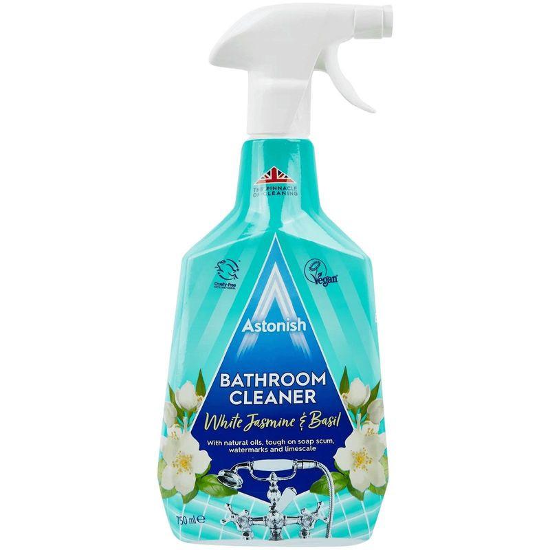 Изображение товара Очиститель универсальный Astonish Белый жасмин и базилик 750мл для ванной комнаты