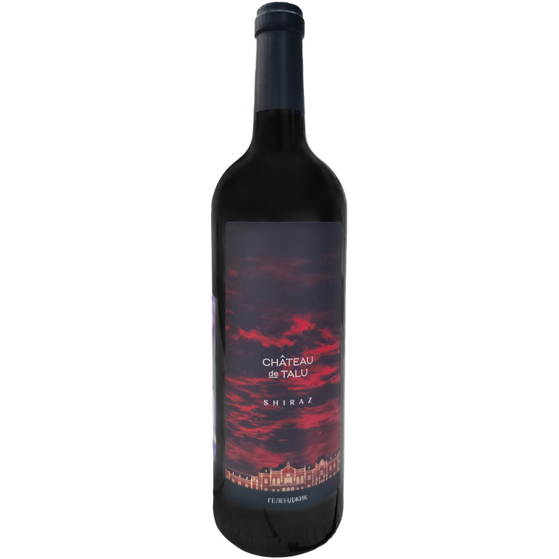 Изображение товара Вино Chateau de Talu Shiraz красное сухое, 750мл