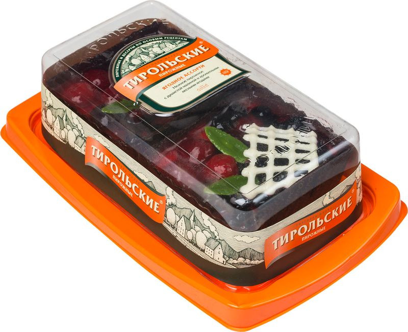 Изображение товара Пирожное Тирольские Пироги Ягодное ассорти 260г
