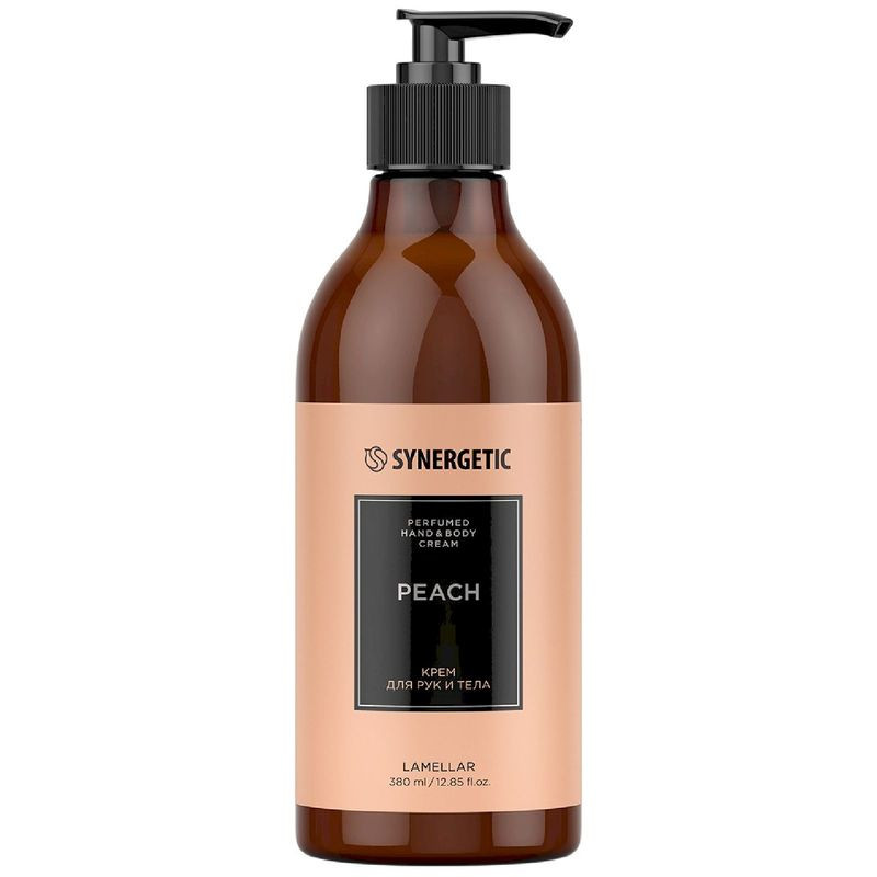 Изображение товара Крем для рук и тела Synergetic Peach парфюмированный 380 мл
