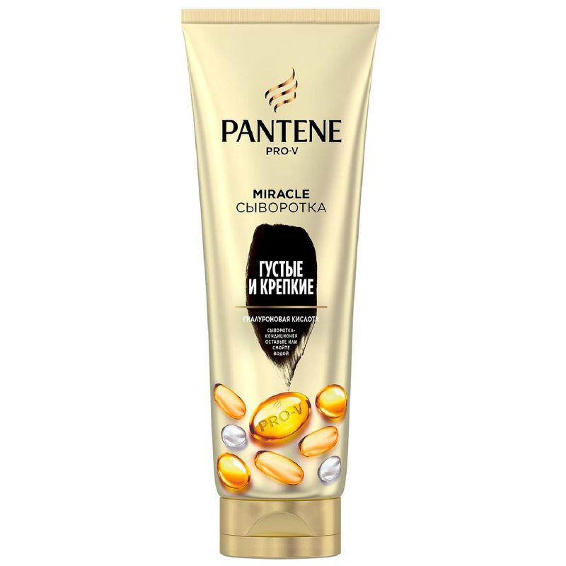 Изображение товара Сыворотка-кондиционер Pantene Miracle Густые и Крепкие 200мл для восстановления волос
