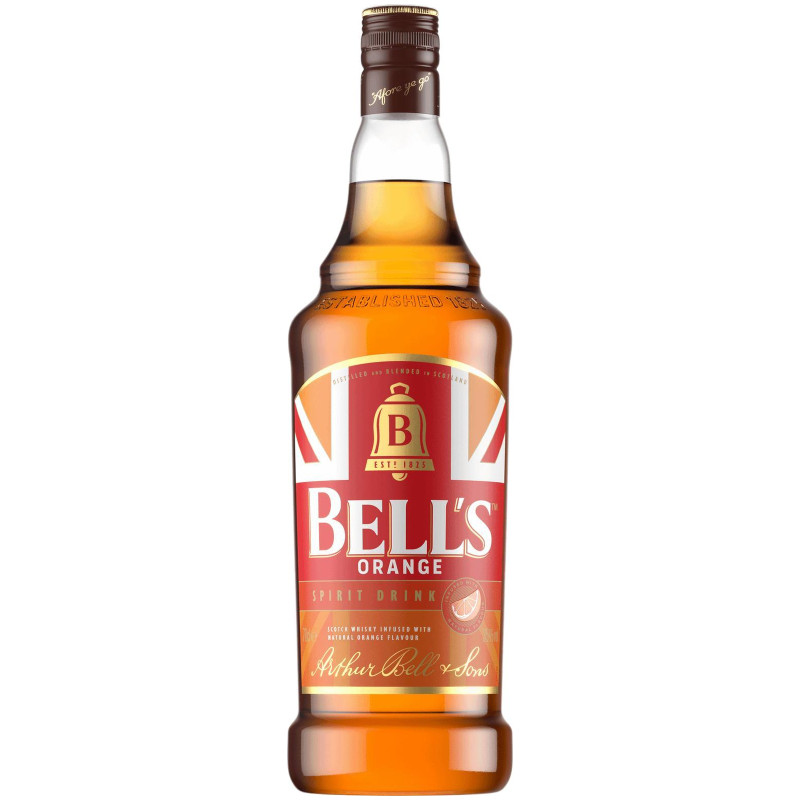 Изображение товара Бренд Bells Апельсин зерновой дистиллят купажированный, креплёный 35%, 700мл