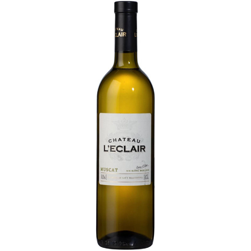Изображение товара Вино Chateau l'Eclair Muscat белое полусладкое 10%, 750 мл