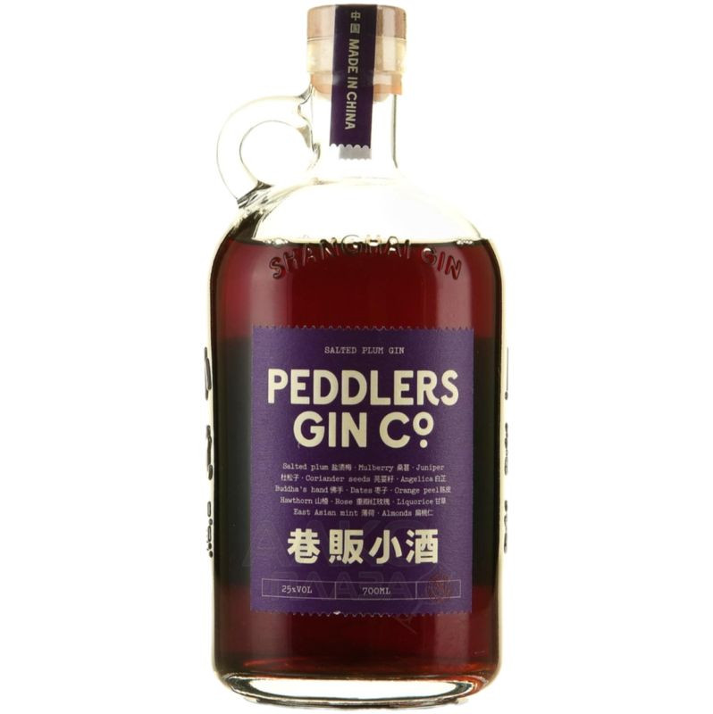 Изображение товара Спиртной напиток Peddlers Gin Salted Plum 700 мл, 25%, оригинальный вкус