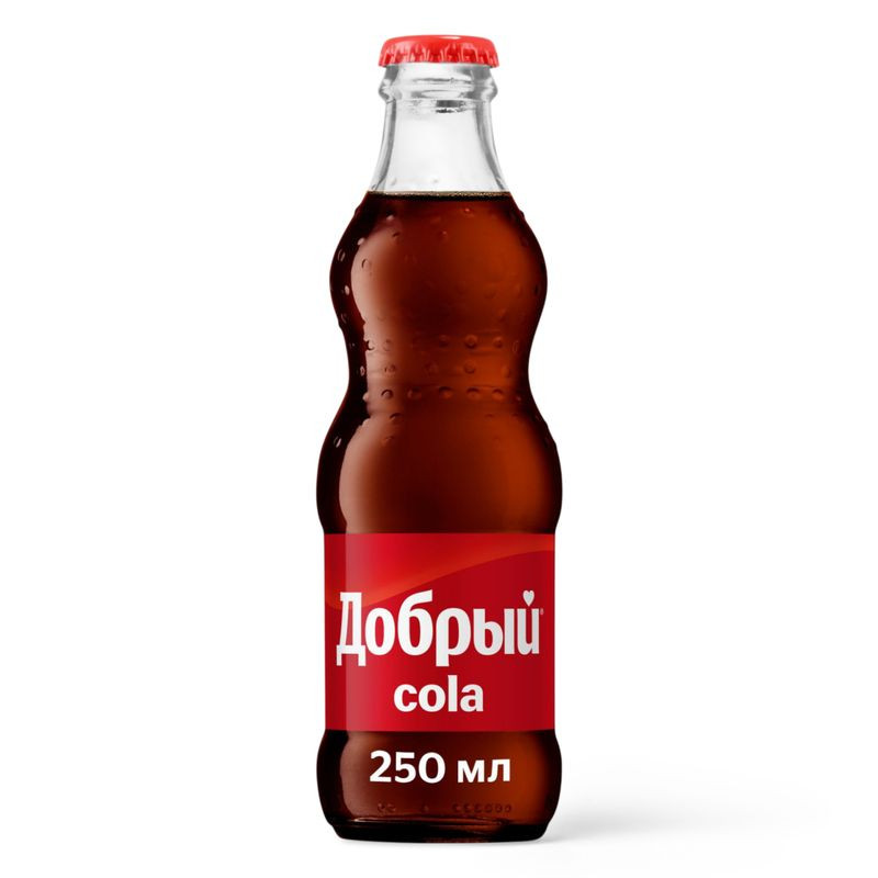 Изображение товара Газированный напиток Добрый Cola 250 мл классическая кола Россия
