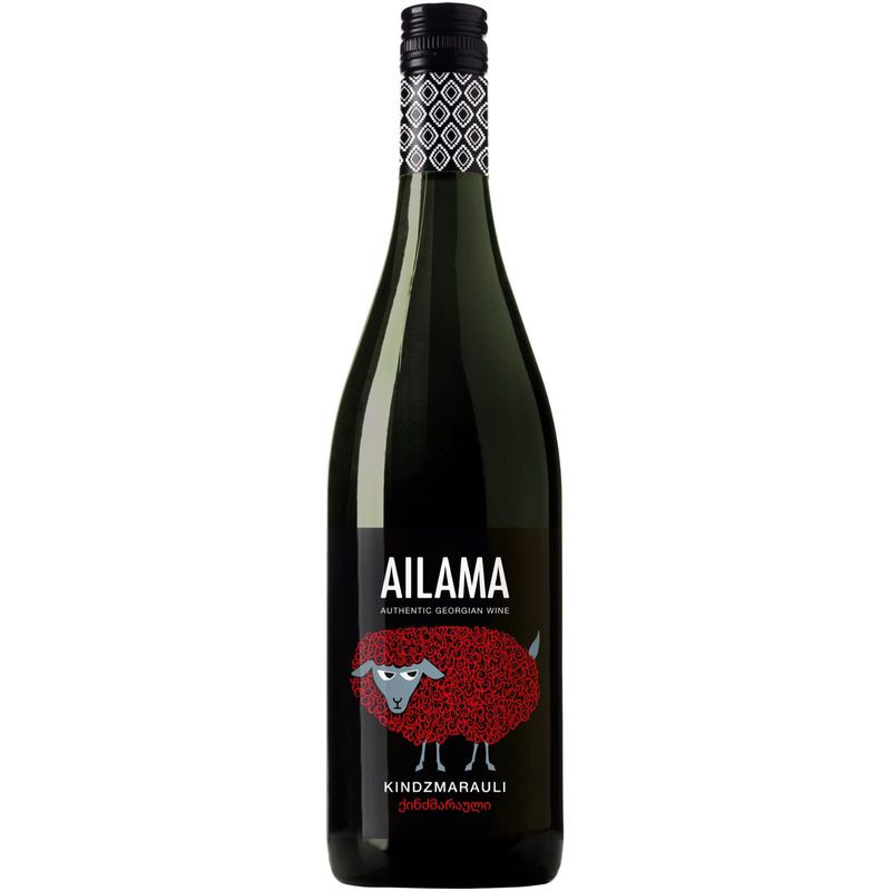 Изображение товара Вино Ailama Киндзмараули красное полусладкое 750мл