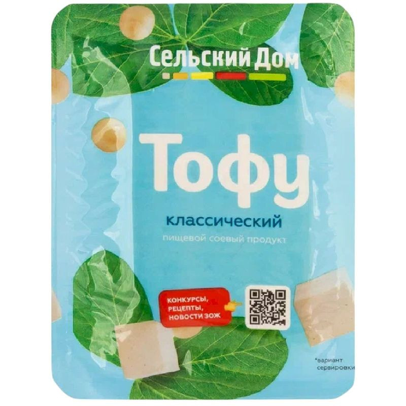 Изображение товара Тофу VegaNova Классический 250г натуральный соевый продукт для здорового питания