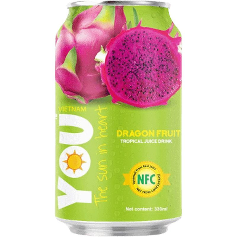 Изображение товара Безалкогольный напиток You Vietnam питахайя негазированный 330мл