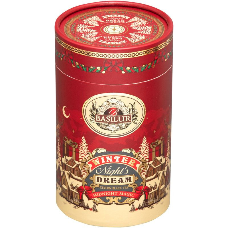 Изображение товара Чай Basilur Winter Night's Dream Midnight Magic 75г черный цейлонский