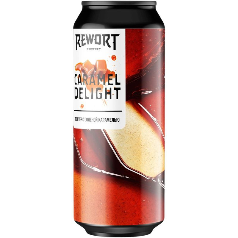 Изображение товара Пиво Rewort Caramel Delight тёмное 6. 9% 450мл - насыщенный аромат иqualität