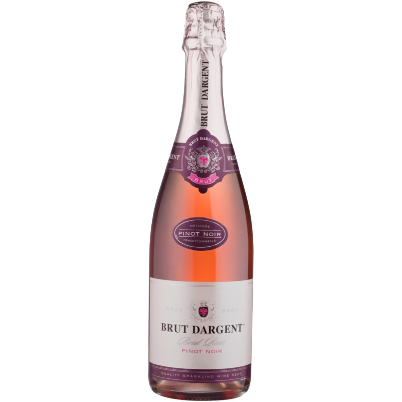 Изображение товара Вино игристое Brut Dargent Pinot Noir розовое брют, 750мл