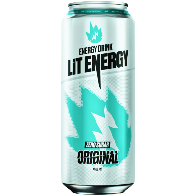 Изображение товара Напиток энергетический Lit Energy Original безалкогольный тонизирующий, 450мл