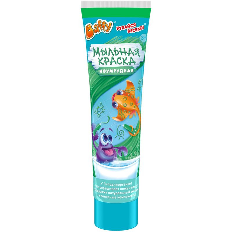 Изображение товара Краска Baffy мыльная детская для ванны 85 мл безопасная и яркая