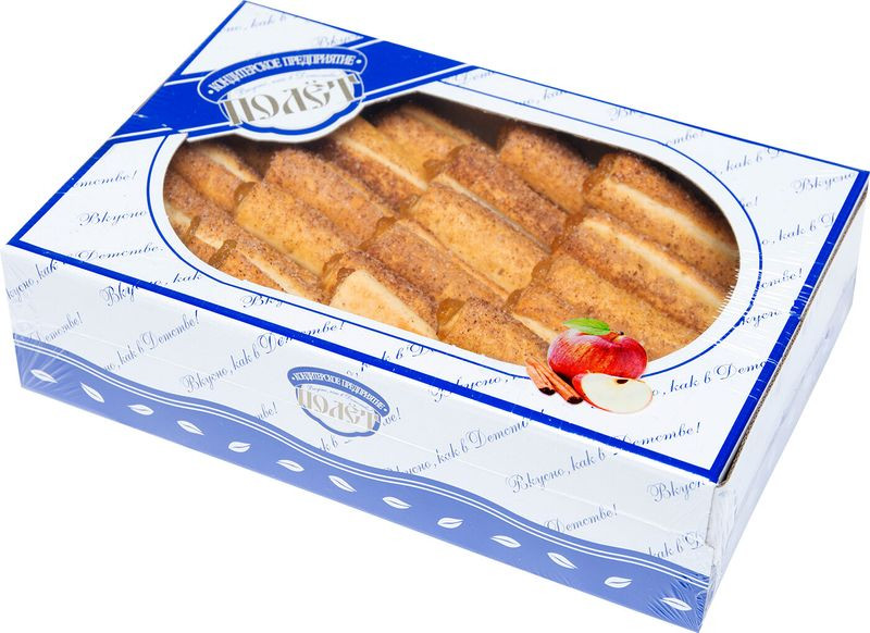 Изображение товара Десерт слоёный Полет Лимоньерки с яблоком и корицей 500г