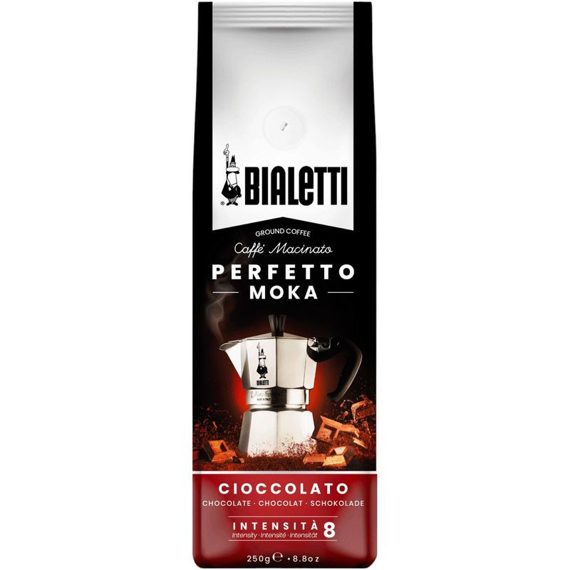 Изображение товара Кофе натуральный молотый Bialetti Cioccolato 250г Италия