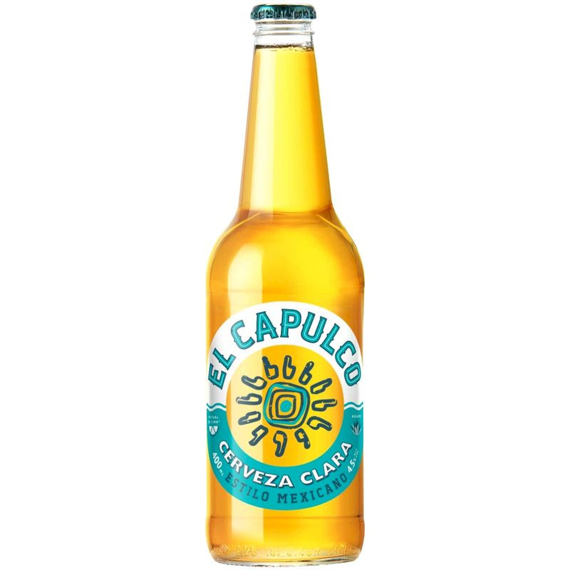 Изображение товара Пивной напиток Эль Капулько пастеризованный 4,5% 400мл