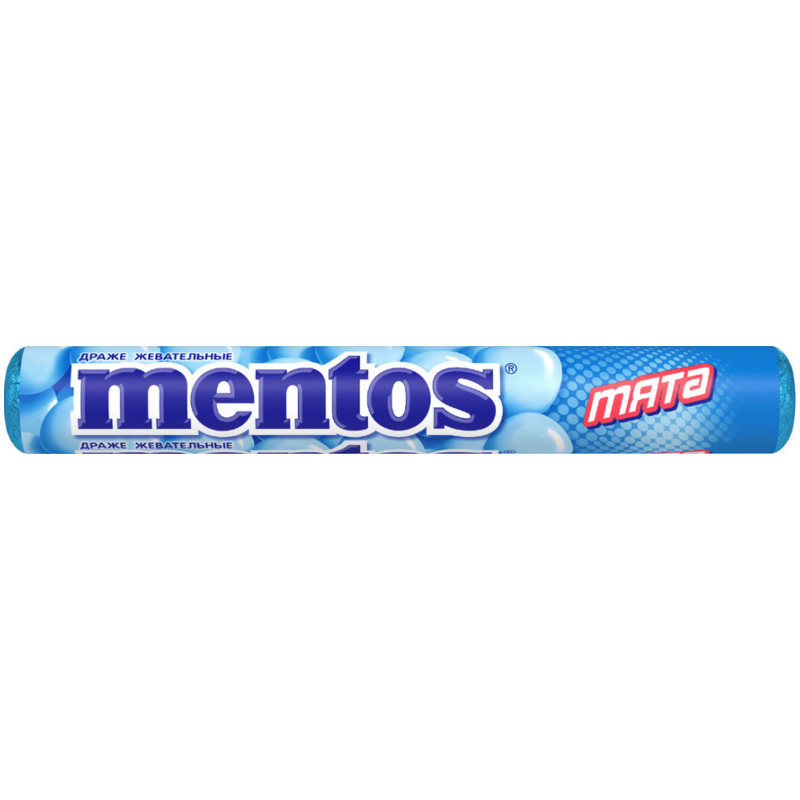 Изображение товара Драже Mentos жевательные со вкусом мяты, 37.5г