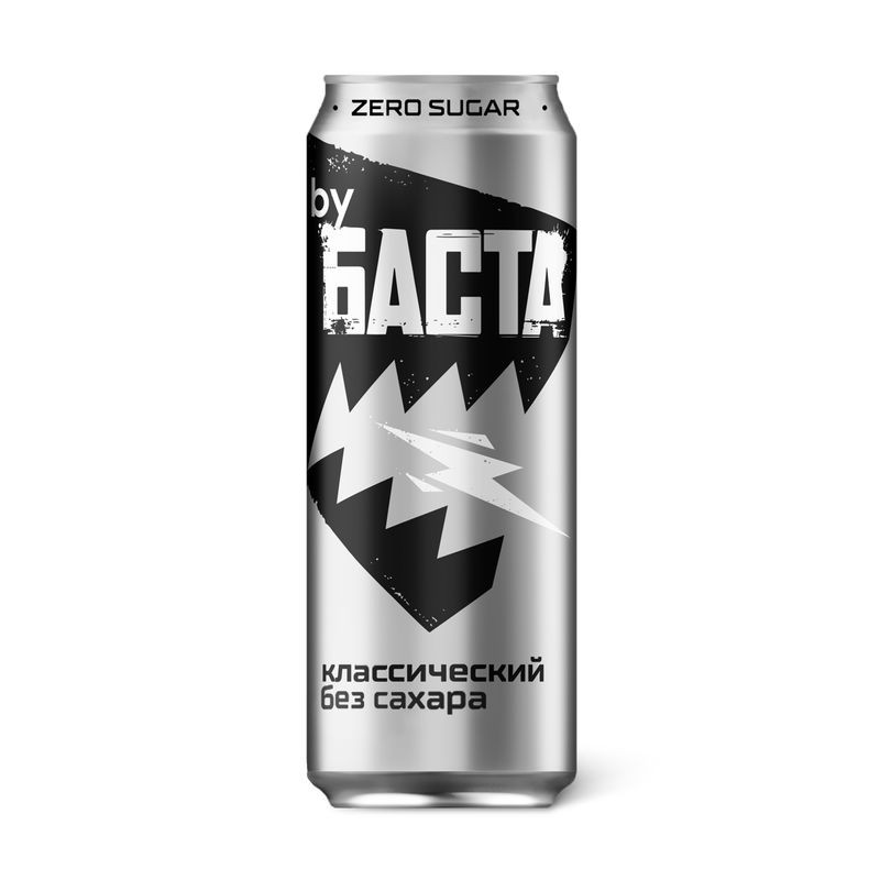 Изображение товара Газированный напиток BY Баста Зеро Шугар Классический 450 мл без сахара