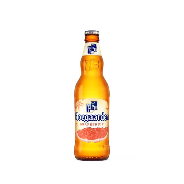 Изображение товара Напиток пивной Hoegaarden Grapefruit нефильтрованный 4.6%, 440мл