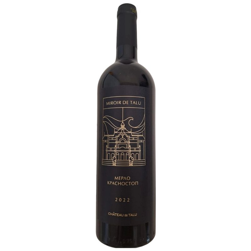 Изображение товара Вино Miroir de Talu Кубань Мерло Красностоп сухое 750мл 15%