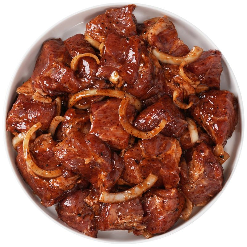 Изображение товара Шашлык из свиной шеи в восточном маринаде 489.9 рублей