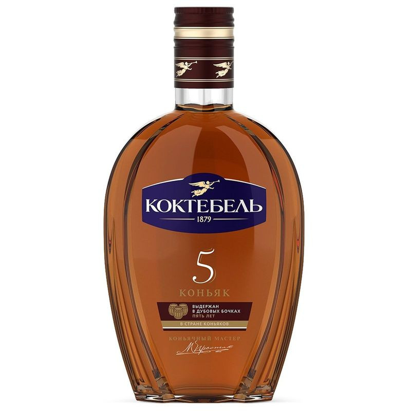 Изображение товара Коньяк Коктебель пятилетний 375 мл - мягкий и насыщенный вкус