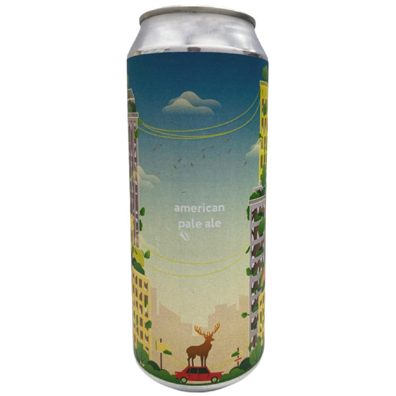 Изображение товара Пиво Stamm Brewing American Pale Ale светлое нефильтрованное 4.7%, 450мл