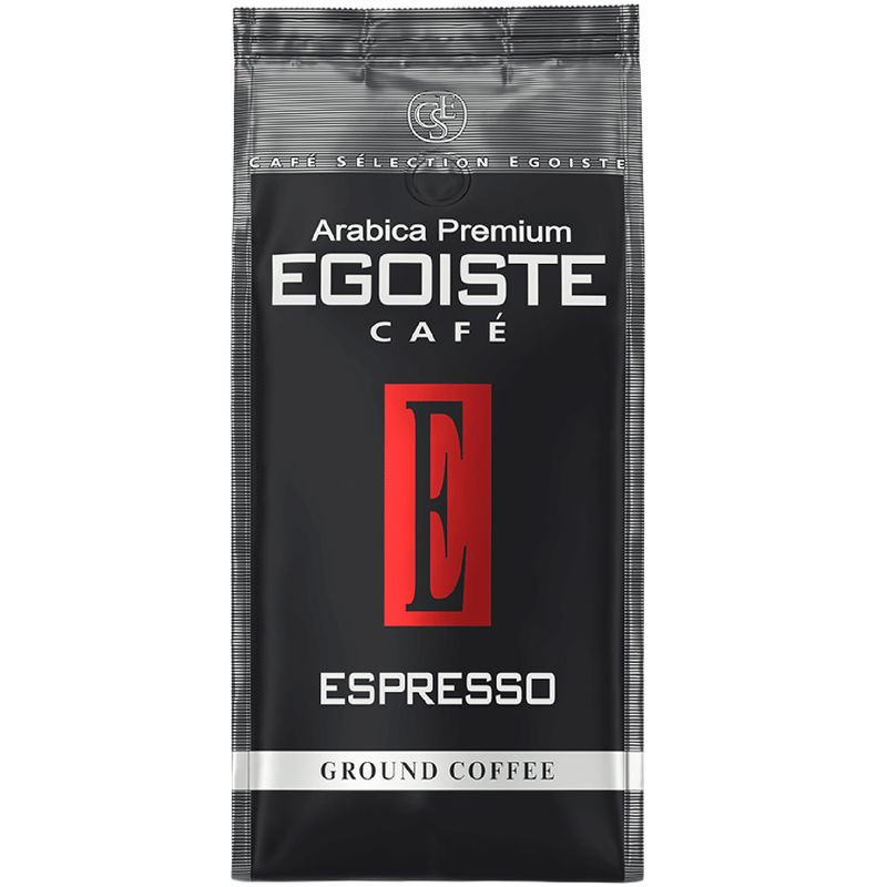 Изображение товара Кофе Egoiste Espresso молотый 250г высокого качества